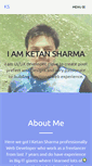 Mobile Screenshot of ketansharma.com