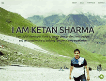 Tablet Screenshot of ketansharma.com